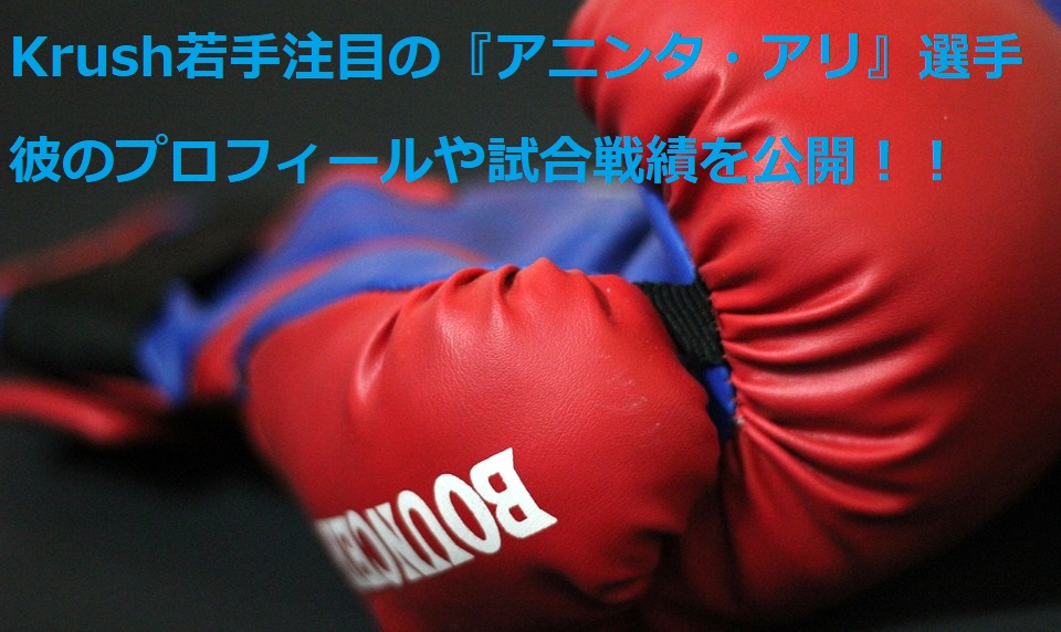Krush選手アニンタアリのプロフィールや試合戦績は ハーフだが出身地はどこかも 特撮ヒーロー アニメ情報局